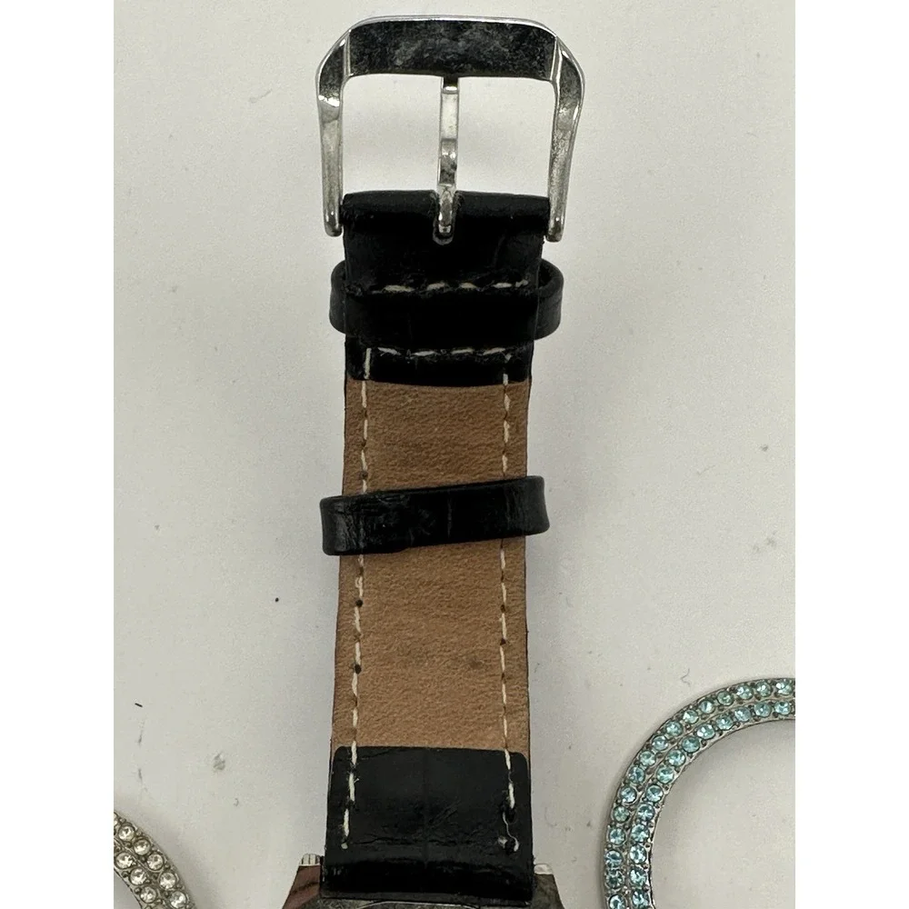 Gruen GR8295‎ New Battery Changeable Bezels Ladies MOP Watch 35MM 7